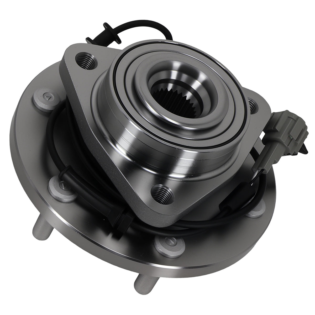 6 Bolt Front Wheel Hub Bearing compatible For Nissan Titan compatible For Infiniti QX56 2004-07 515066