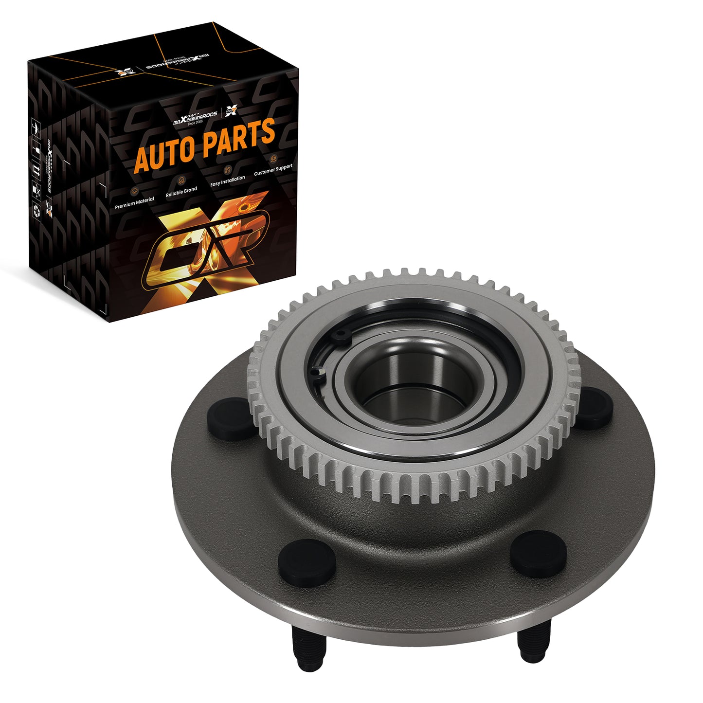 Front Wheel HubBearing Assembly compatible For Dodge RAM 1500 RWD 2000-2001 HA590001