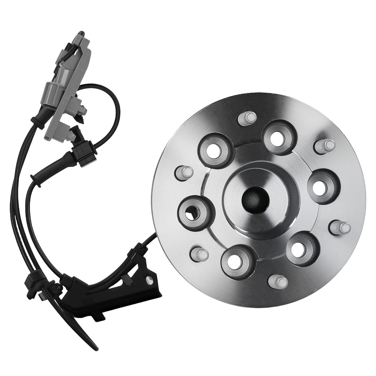 Front Left Wheel Hub Bearing compatible For GMC Canyon 2WD 6 Bolt 2004-2008 FW318