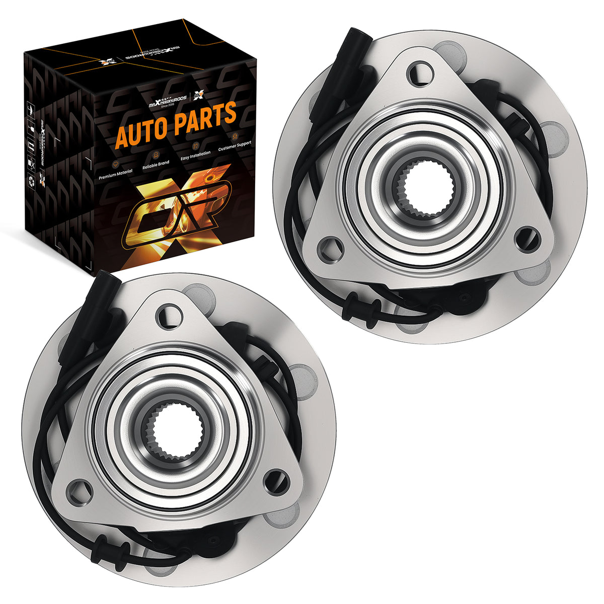 Front Wheel HubBearing Assembly 515127 compatible For Infiniti QX56 QX80 Armada 11-2022