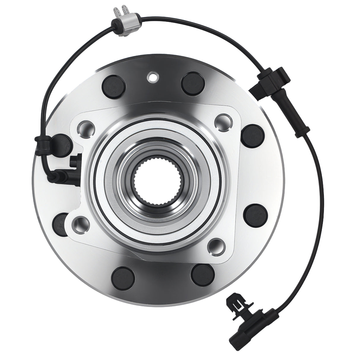 8 Lug Front Wheel Hub Assembly compatible For Silverado/Sierra 2500HD 3500HD 11-19 BR930824