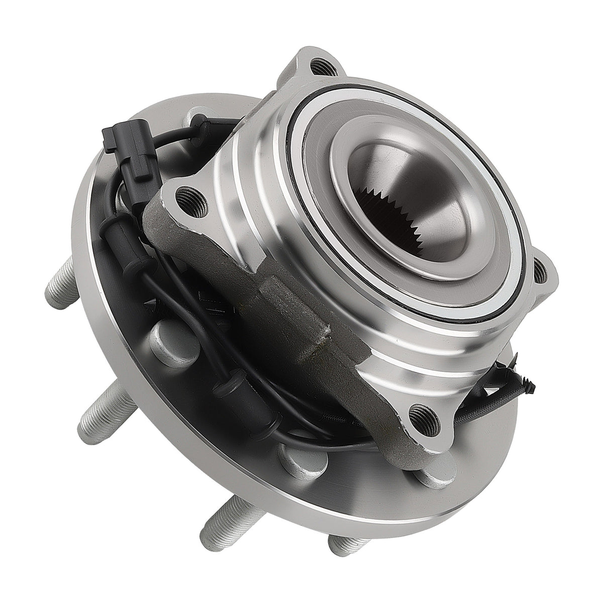 Front Wheel BearingHub Assembly compatible For RAM 2500 2012 - 2013 4WD 4x4 8-Lug 515148