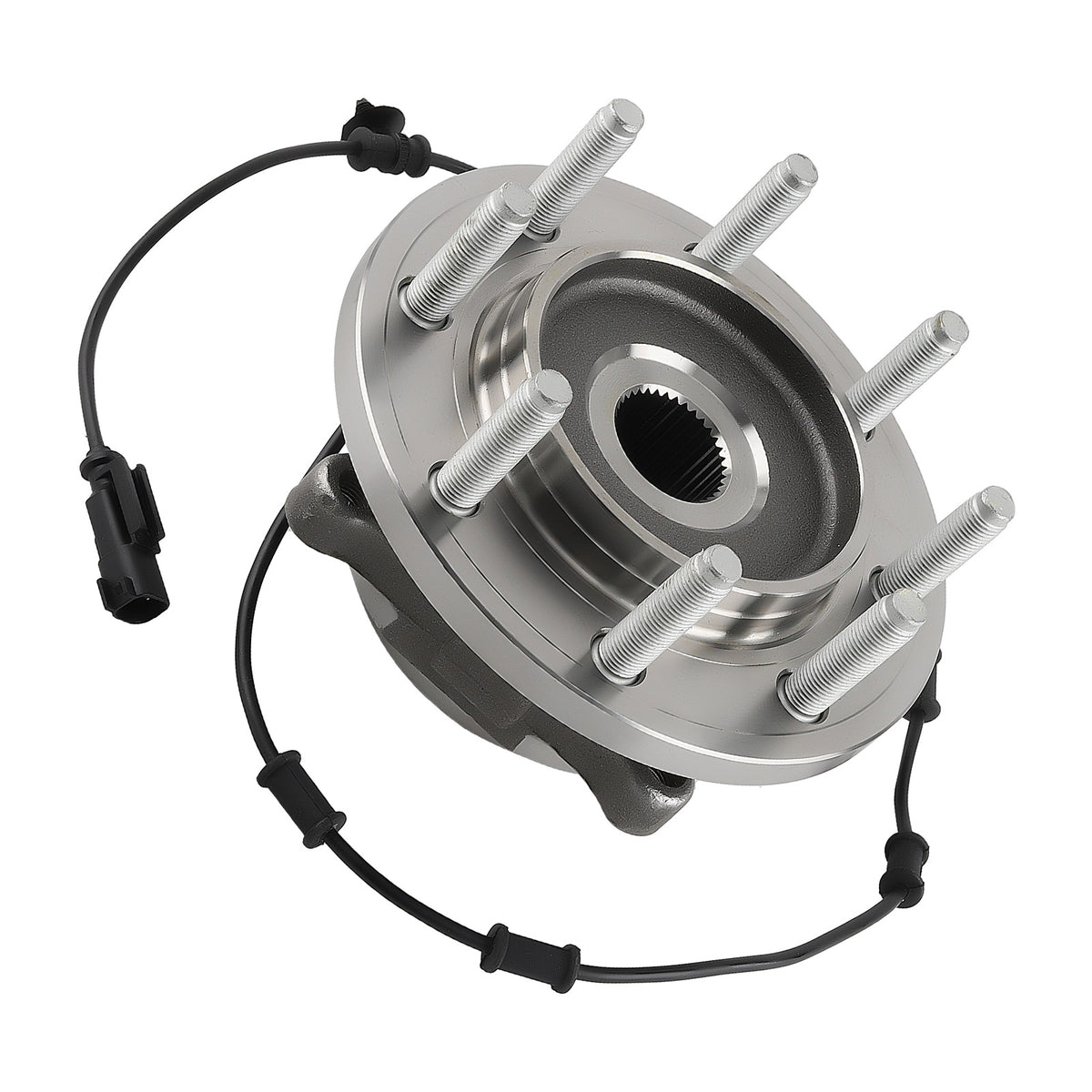 Front Wheel BearingHub Assembly compatible For RAM 2500 2012 - 2013 4WD 4x4 8-Lug 515148