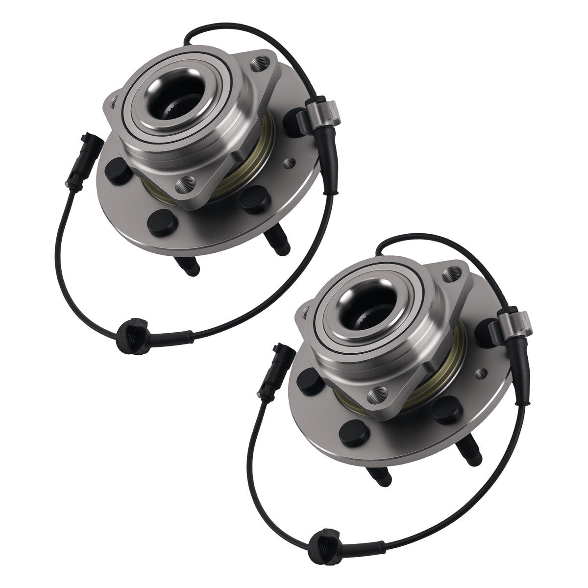 Front Wheel Bearing Hub Assembly compatible For GMC Sierra 1500 Limited 2019 515160 4WD