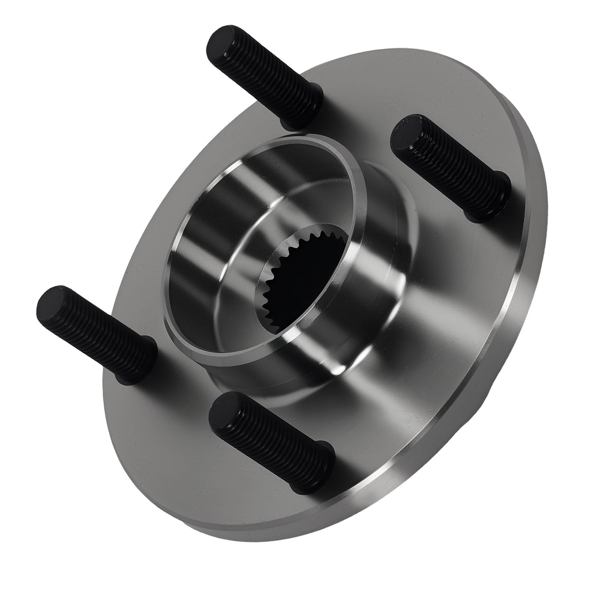 4 Bolt Front LH RH Wheel Hub compatible For Ford Focus All Models 2000-2011 WB18510 ABS
