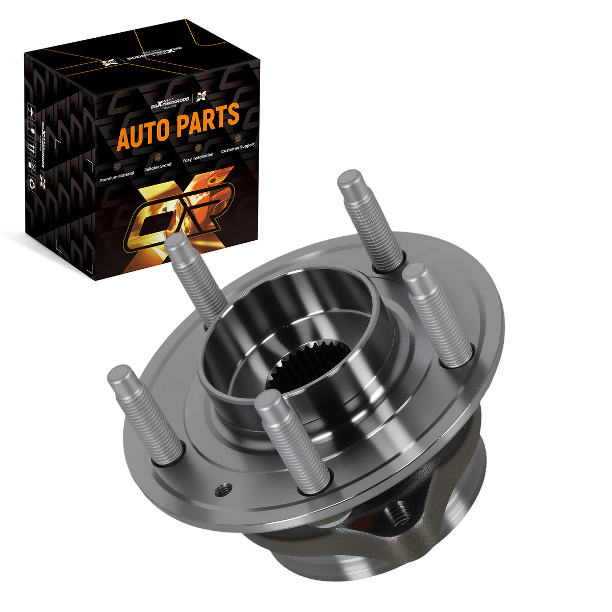 1x Front Wheel Bearing Hub compatible For Chevrolet Equinox L4 1.6L 2018-2019 FW447