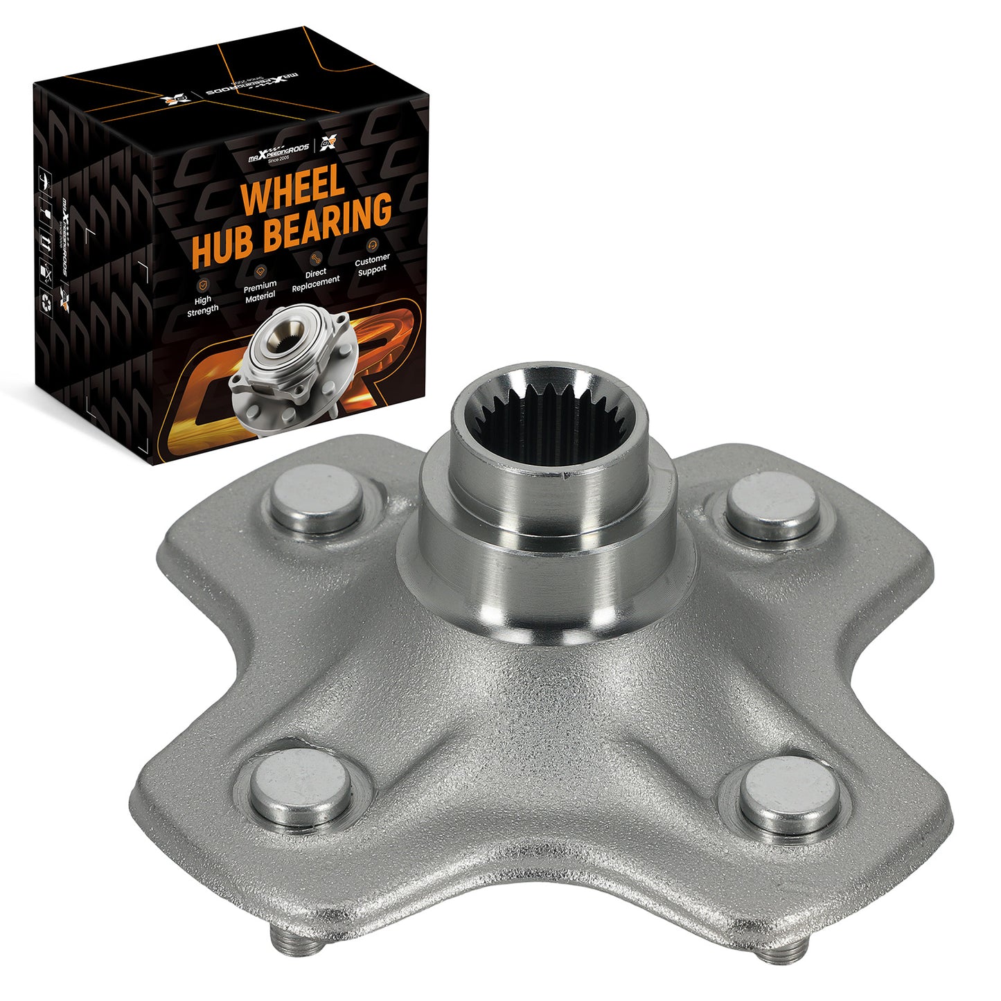 Wheel HubBearing Assy Rear Left compatible For Honda Rancher 420 4x4 Auto 2014-2016