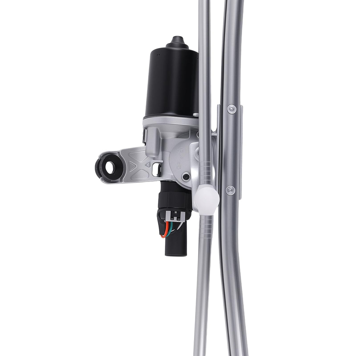 Windshield Wiper Linkage with Motor compatible For Dodge Ram 1500-3500 05-10 4 Pin Aluminum