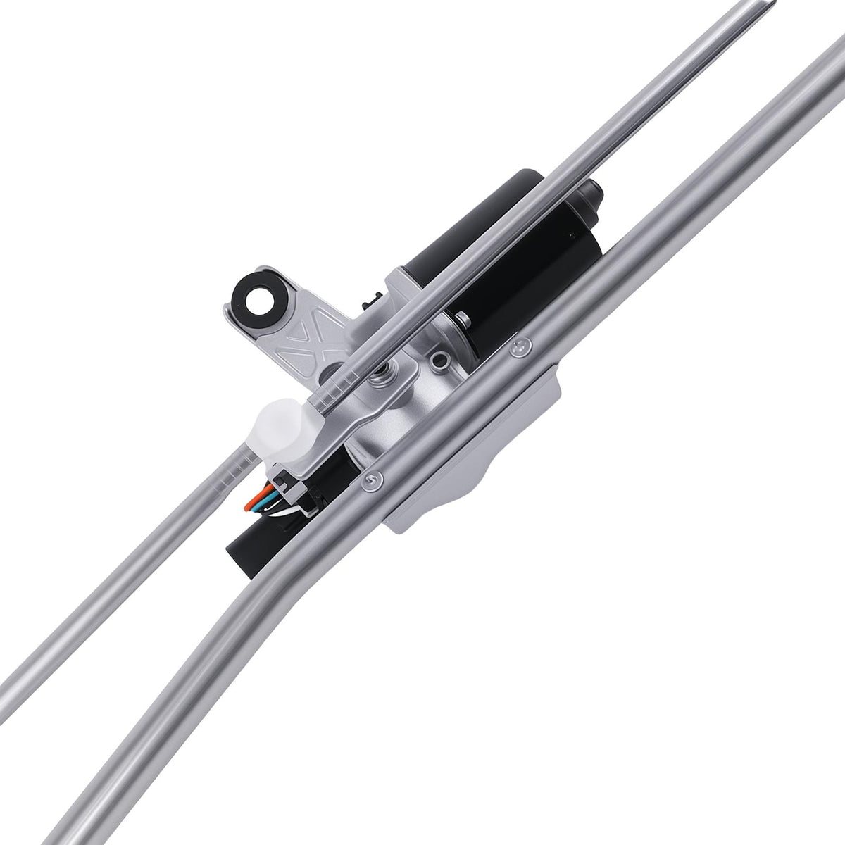 Windshield Wiper Linkage with Motor compatible For Dodge Ram 1500-3500 05-10 4 Pin Aluminum