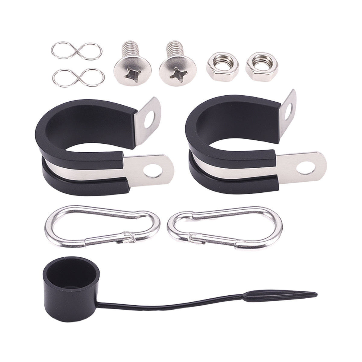2PCS 2FT RGB Spiral Whip Lights with AppRemote Control Microphone Detection, LED Chasing Lighted Whip with DIY Patterns Flags Driving Alignment, Signal Light For UTV ATV compatible For Can-Am Boat