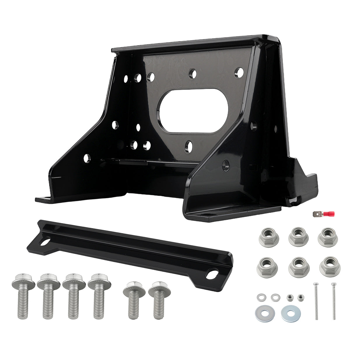 Winch Mount For 2015-2025 820 Mule PRO-FXT/FX PRO-FXR PRO-FXT/FX 4 7/8