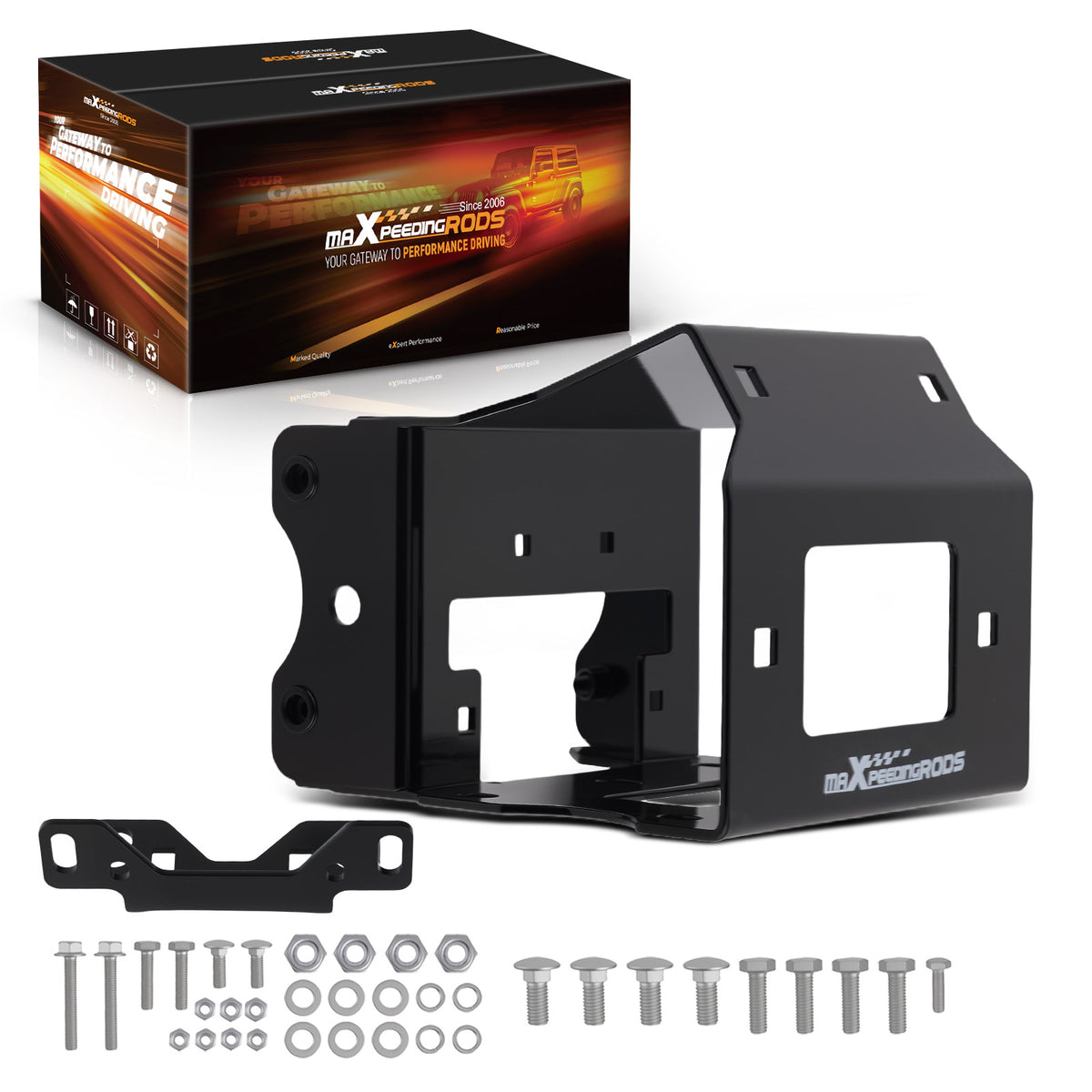 Winch Mount For Scrambler 850/1000 2013-2018 compatible For Sportsman ETX/Hawkeye 2015