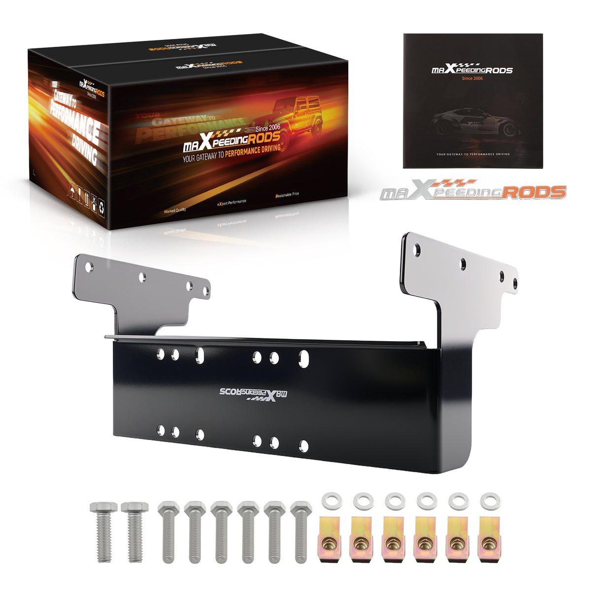 ATV Front Kit Mount compatible For Polaris ATP/Magnum/Xplorer 330-500 1995-2008 4x4