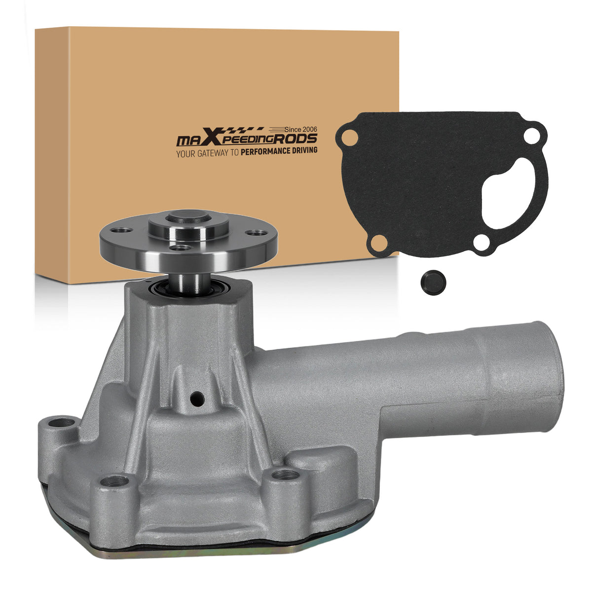 Coolant Water Pump Assembly compatible For Mitsubishi S4S FD20/30-F18B 32C4500023 Aluminum