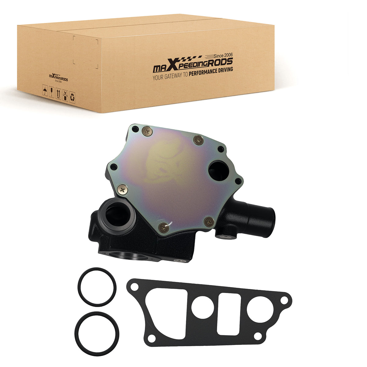 Cooling Water Pump compatible For Cummins B3.3 QSB3.3 QSB4.5 Forklift D20S D25S3 68055887