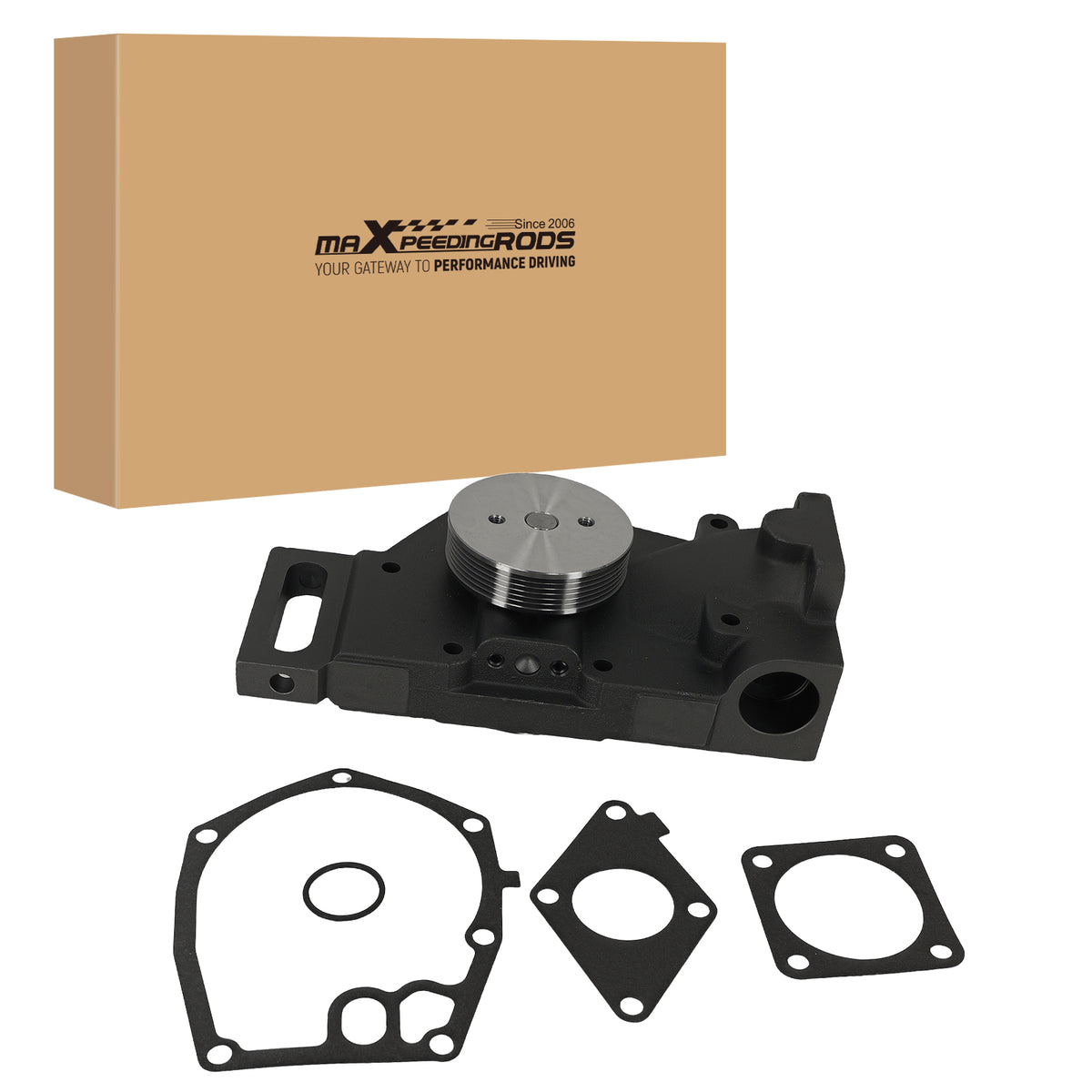 Belt Driven Coolant Pump compatible For Cummins N14 Engines 3803605 3803361 3076529
