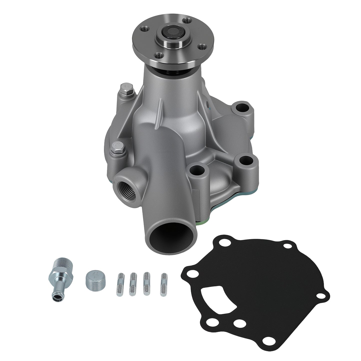 Aluminum Water Pump For Landtrac 300DTC 360DTC Farmtrac MM409303 Belt Drive