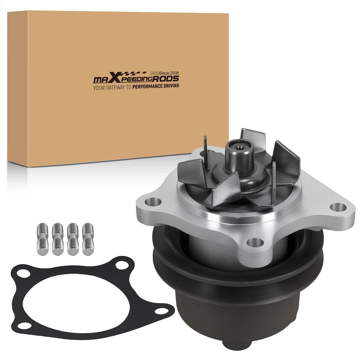 Coolant Pump compatible For Kubota L245DT L245F L225DT Tractor 15321-73030 15321-73032