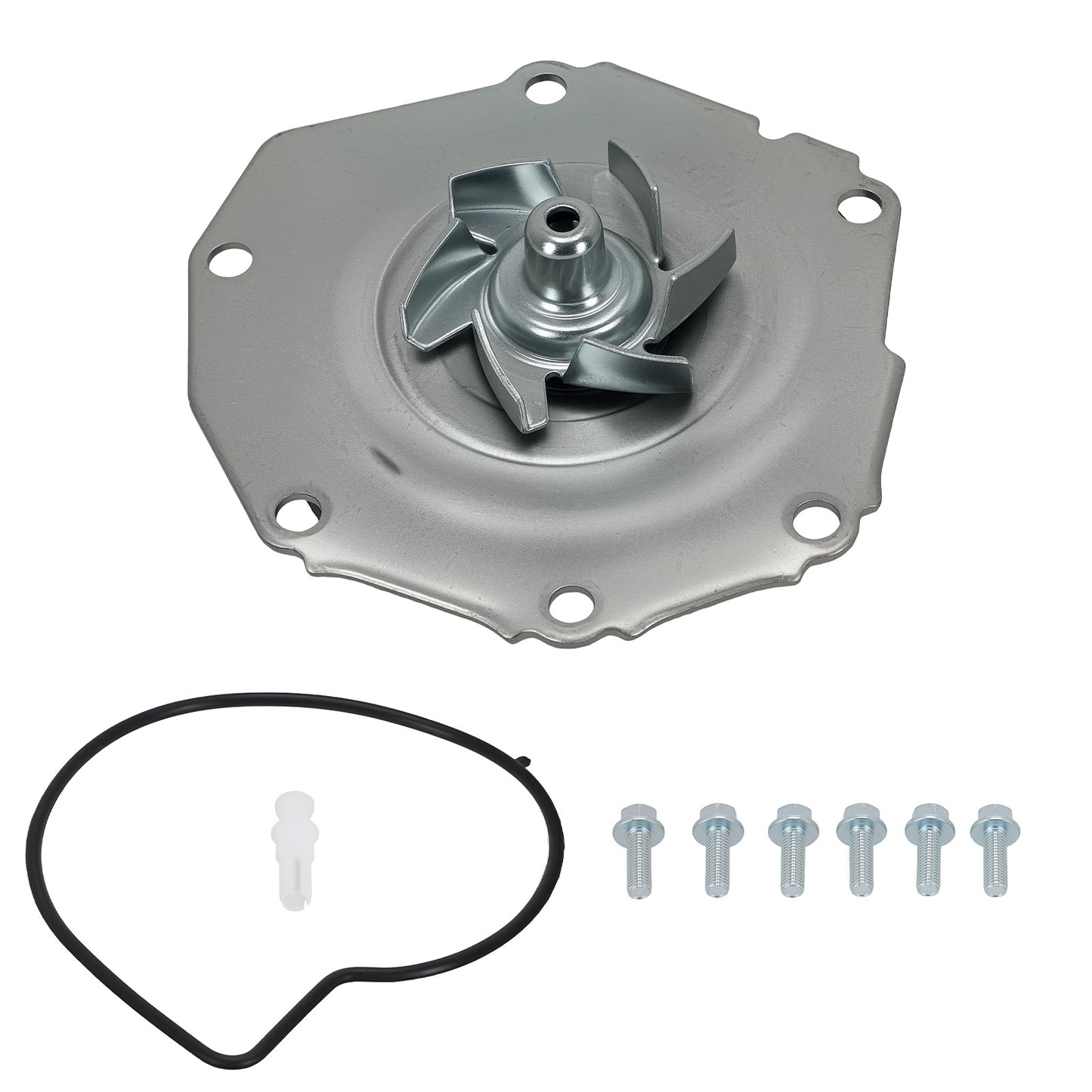 Coolant Water Pump Assembly compatible For Volvo S80 3.0L 3.2L 2007-2010 LR003204 With Seal