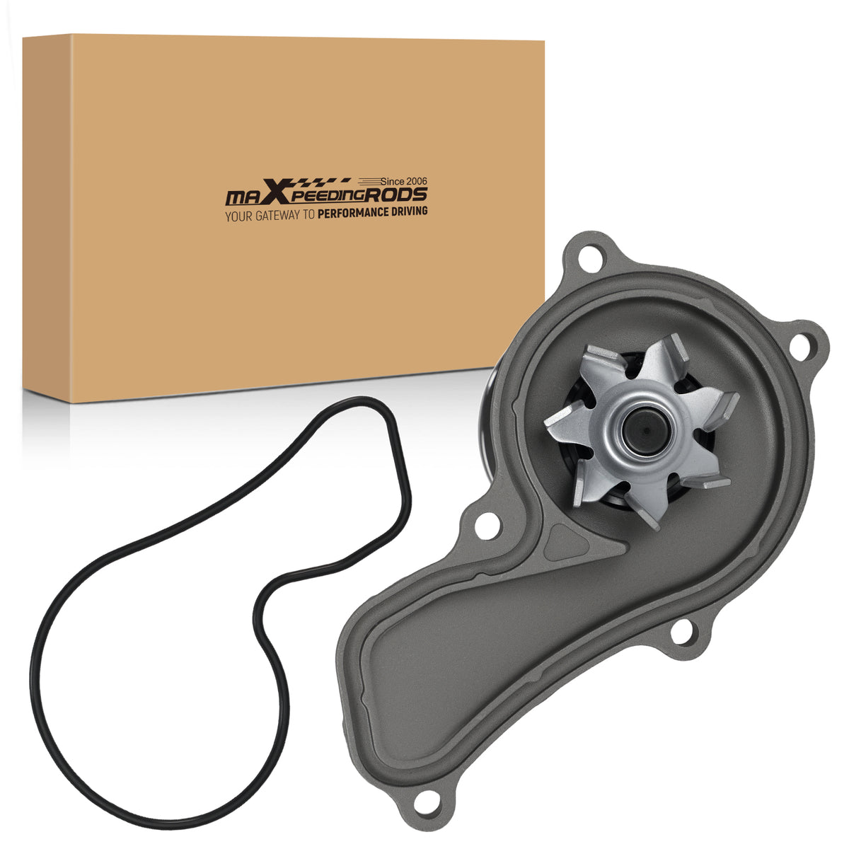Aluminum Engine Water Pump compatible For Honda HR-V 1.8L 16-22 41208 Direct Fit