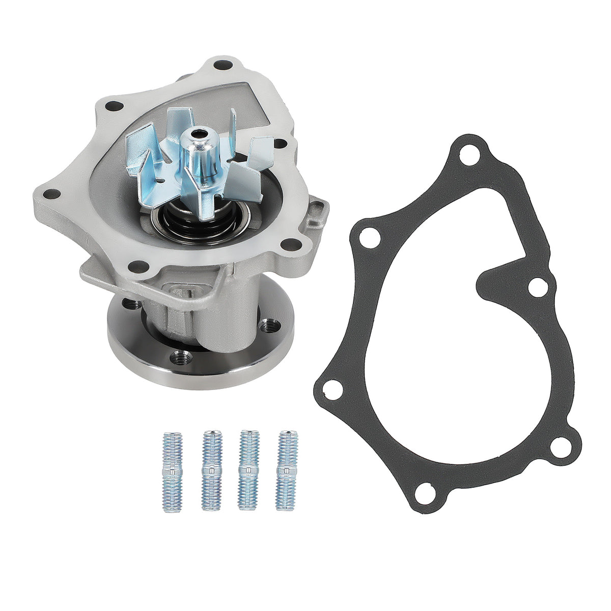 Coolant Pump Assembly compatible For Lexus HS250h 2010-2012 1610028040 Belt Driven 7 Vanes