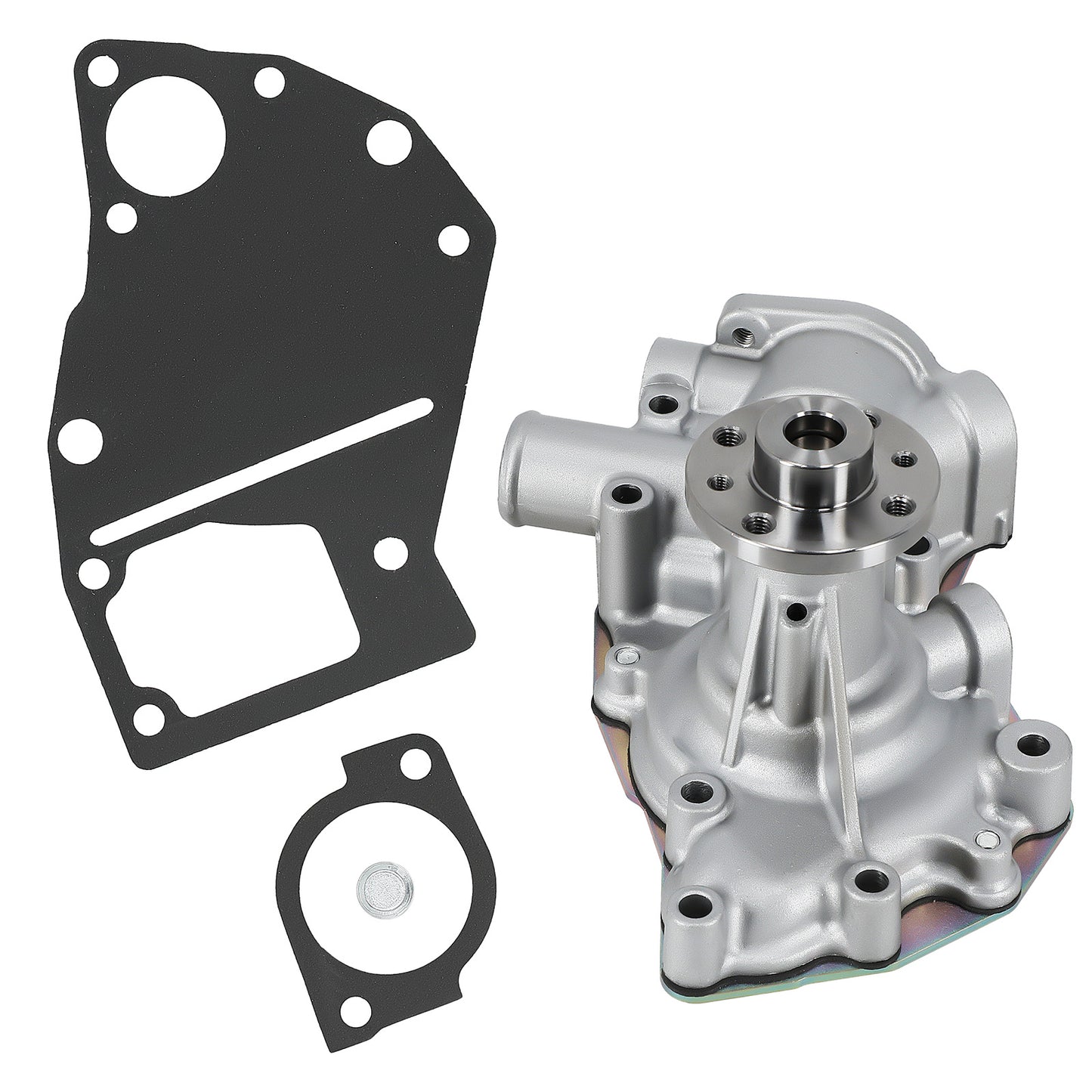 Water Pump Coolant Assembly Kit compatible For John Deere 35C 8981262313 Belt Drive System