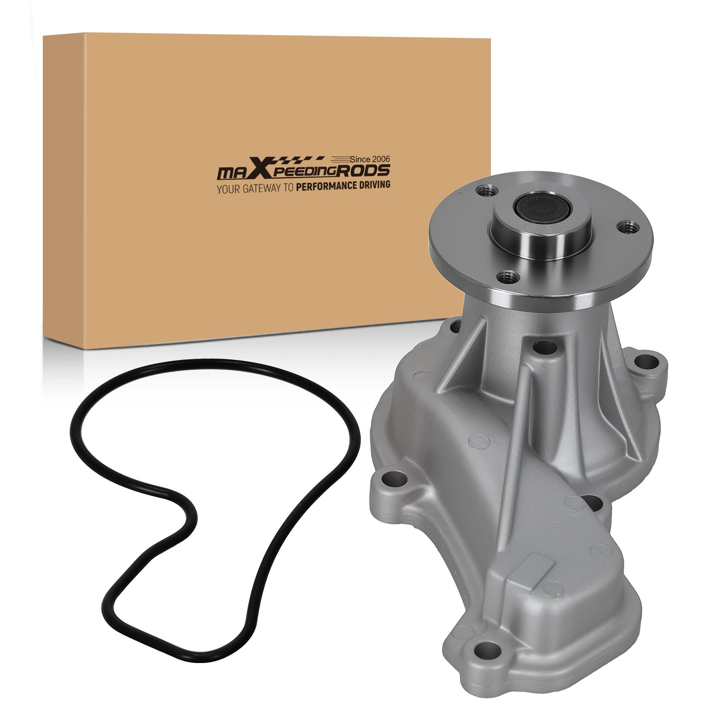 Coolant Pump Assembly compatible For Honda Civic Sport DX-G 2009-10 P2058 Aluminum Housing
