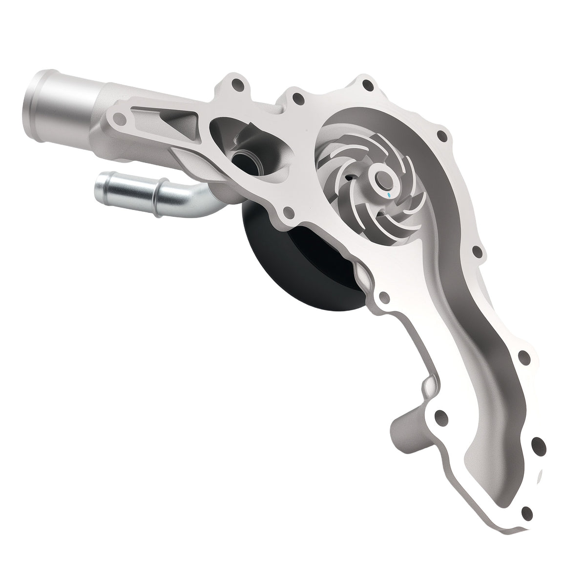Water PumpThermostat Housing compatible For Jeep Wrangler JK 3.6L 2012-2018 K05184651AF