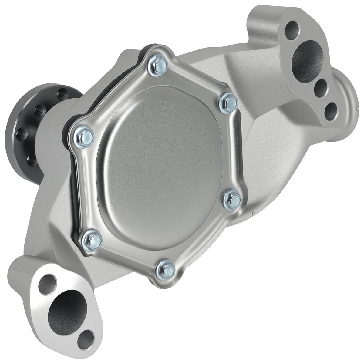Aluminum Water Pump compatible For Chevy 283-400 V8 1955-1985 SI-AT63052 High Flow