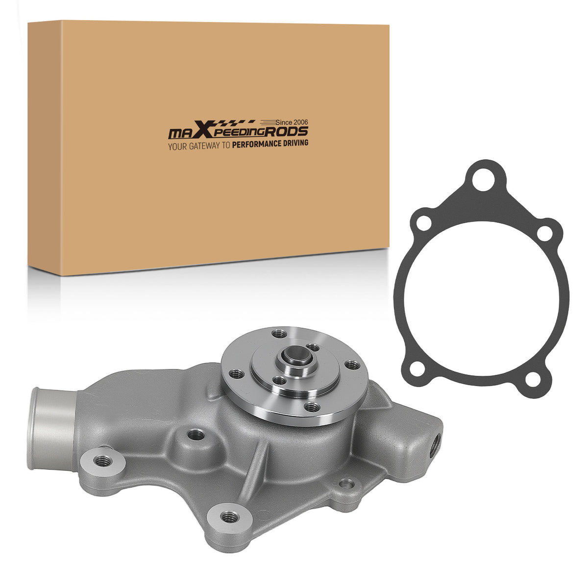 Coolant Pump compatible For Jeep Cherokee Chief 4.0L 1987-1988 04626215AF Belt Driven