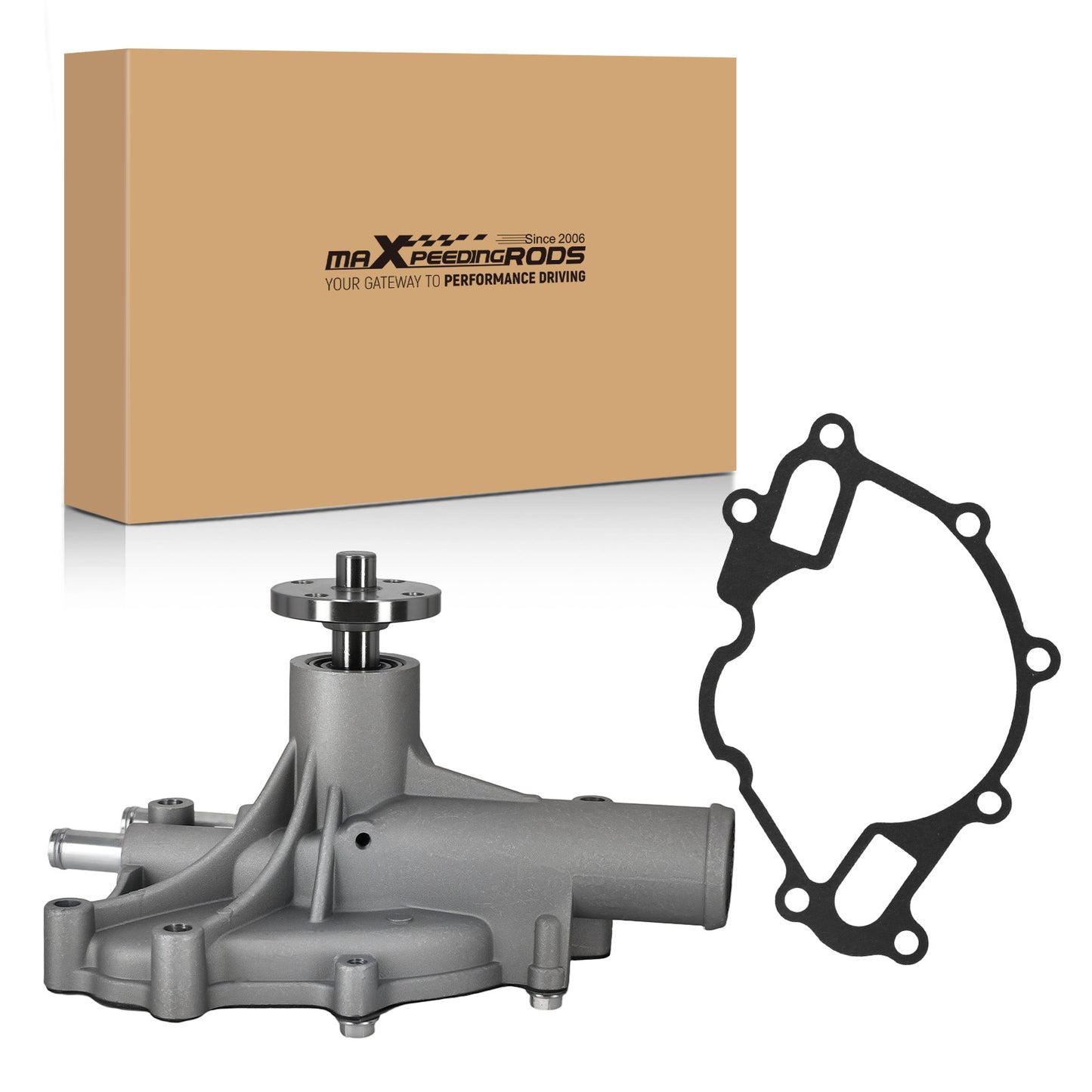 Coolant Water Pump compatible For Ford Mustang V8 5.0L OHV 1986-1992 E5ZE8505A AW4038