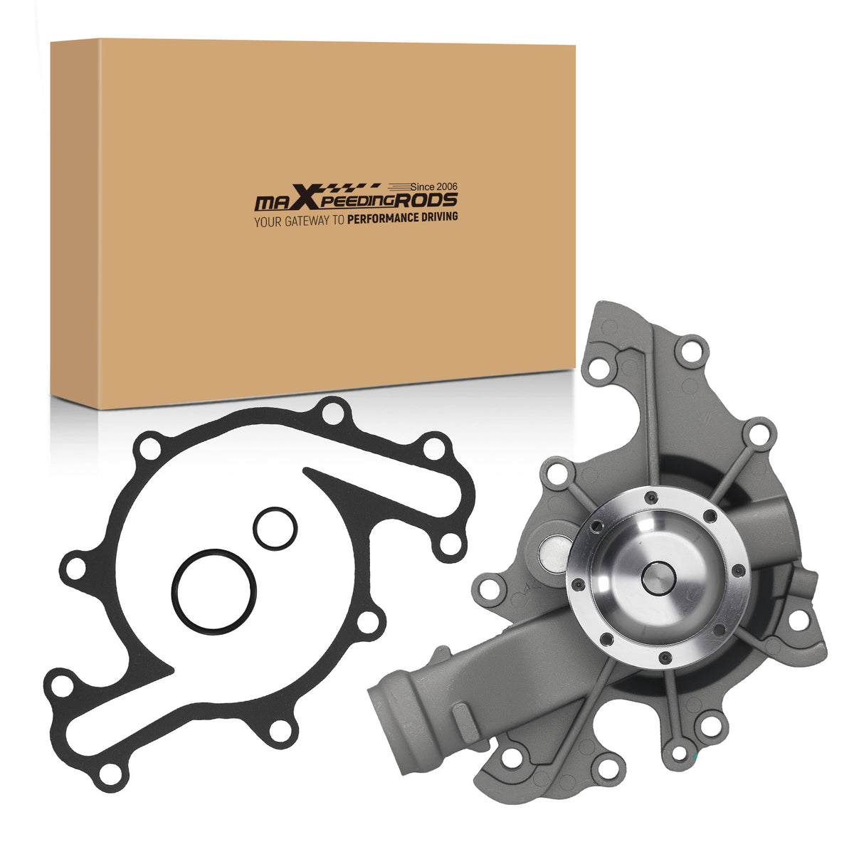 Advanced Water Pump compatible For Ford Windstar 3.8L V6 1996-2003 324-00108 Aluminum