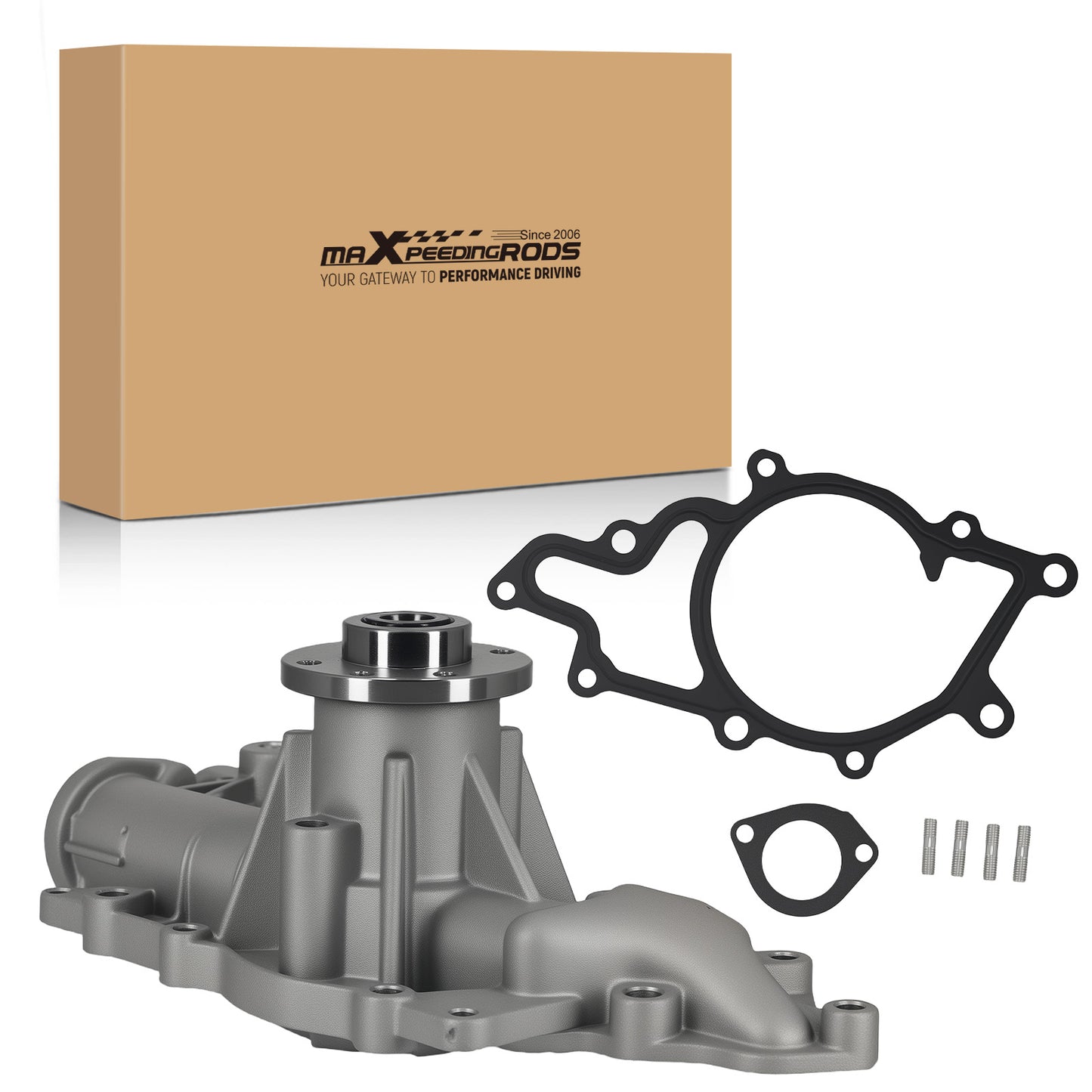 Coolant Pump Aluminum compatible For Dodge Freightliner Sprinter 2.7L 2004-2006 AW6007