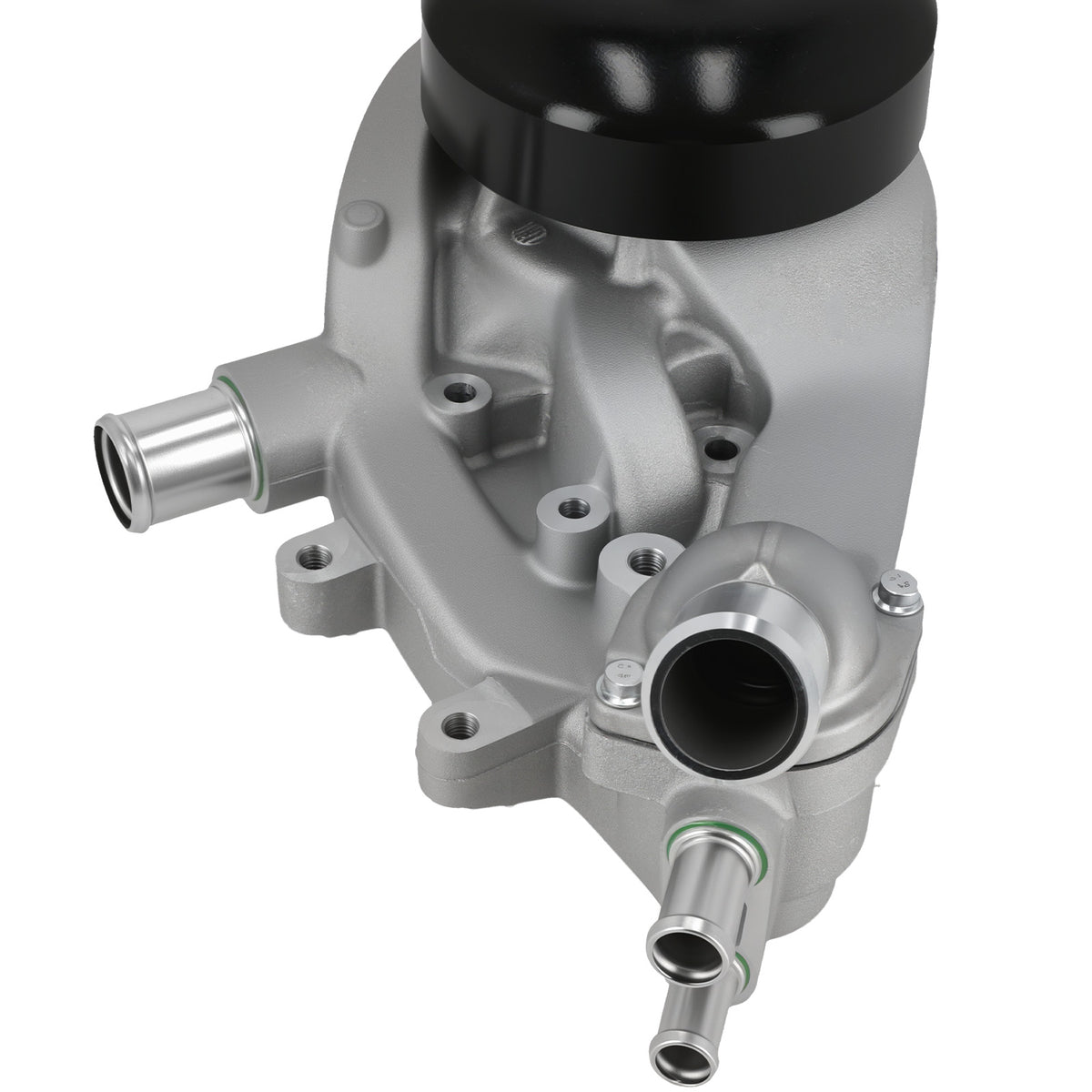 Engine Water Pump compatible For Chevrolet GMC Cadillac V8 2007-2015 19208815 W/ Thermostat
