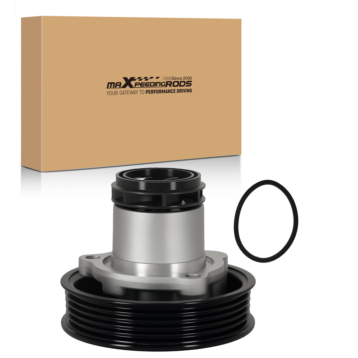 Engine Coolant Water Pump compatible For VW Jetta Rabbit 2.5L BGP BGQ 2005-2007