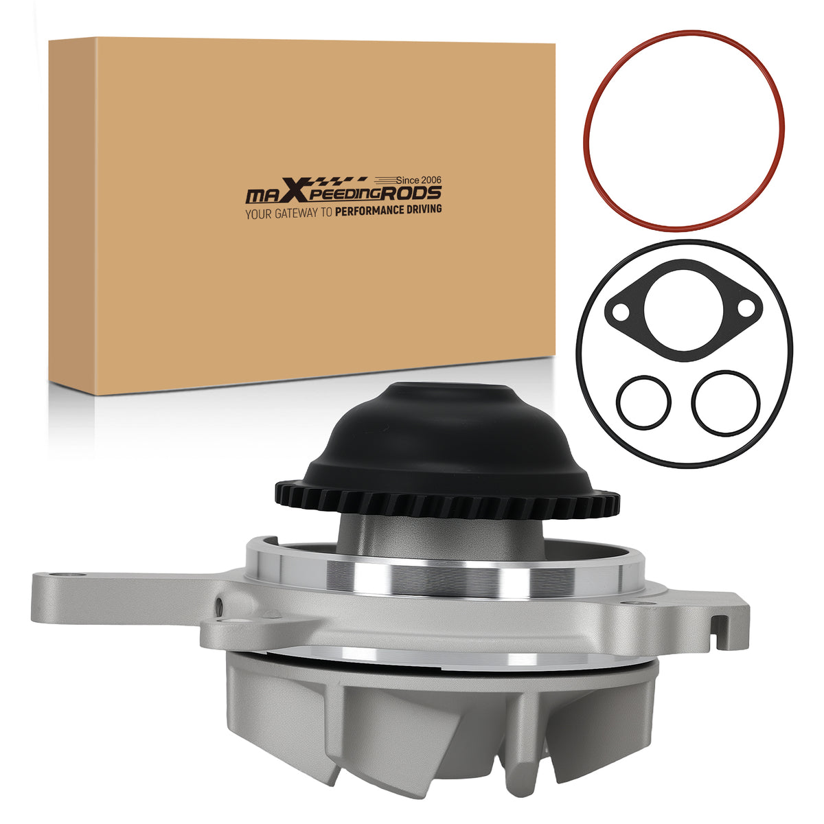 Coolant Water Pump compatible For Chevrolet Express 2500 V8 6.6L 2006-2016 38031233
