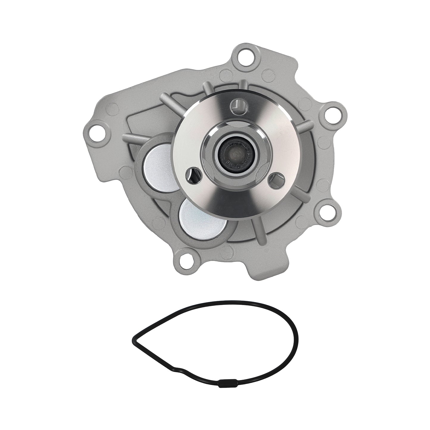 Water Pump Assembly compatible for Chevrolet Cruze Sonic 1.8L 2011-2018 1334142 Belt Driven
