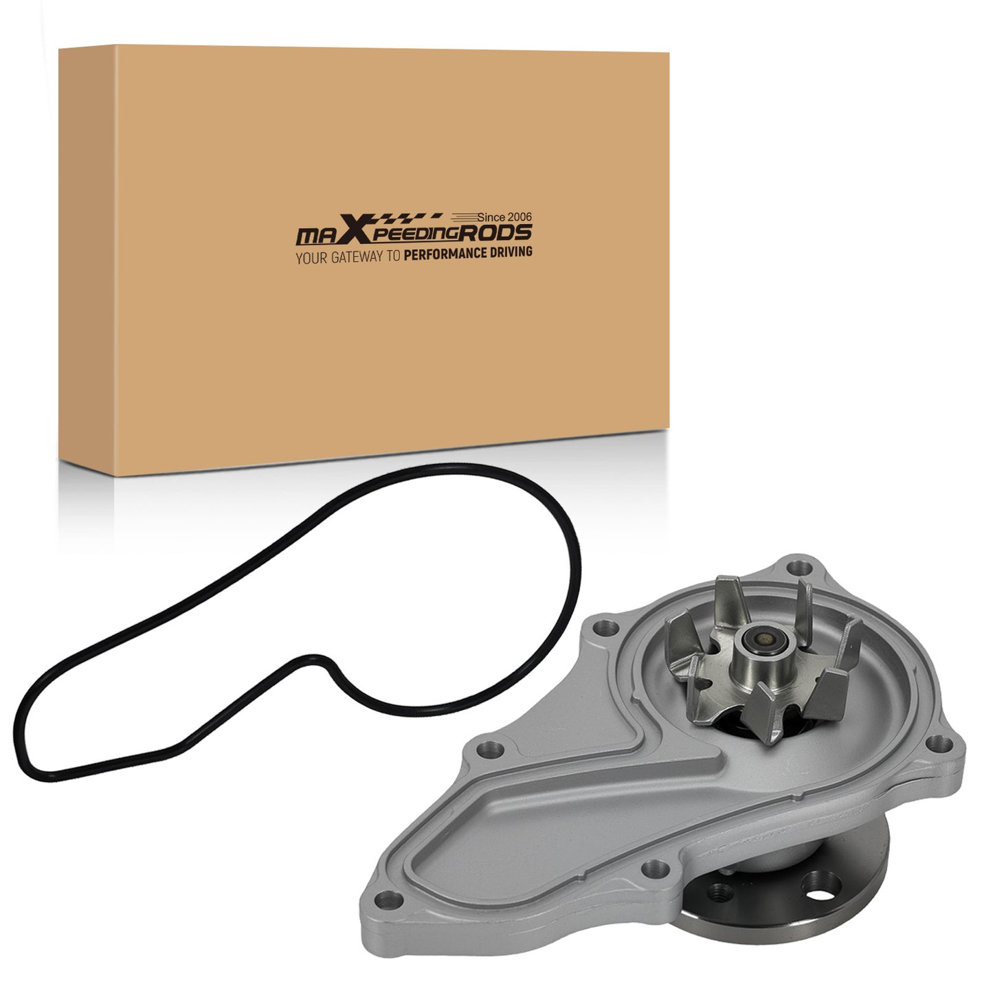 Cooling Water Pump compatible for Honda TSX CR-V 2.4L 2008-2014 19200R40A01 Aluminum Build