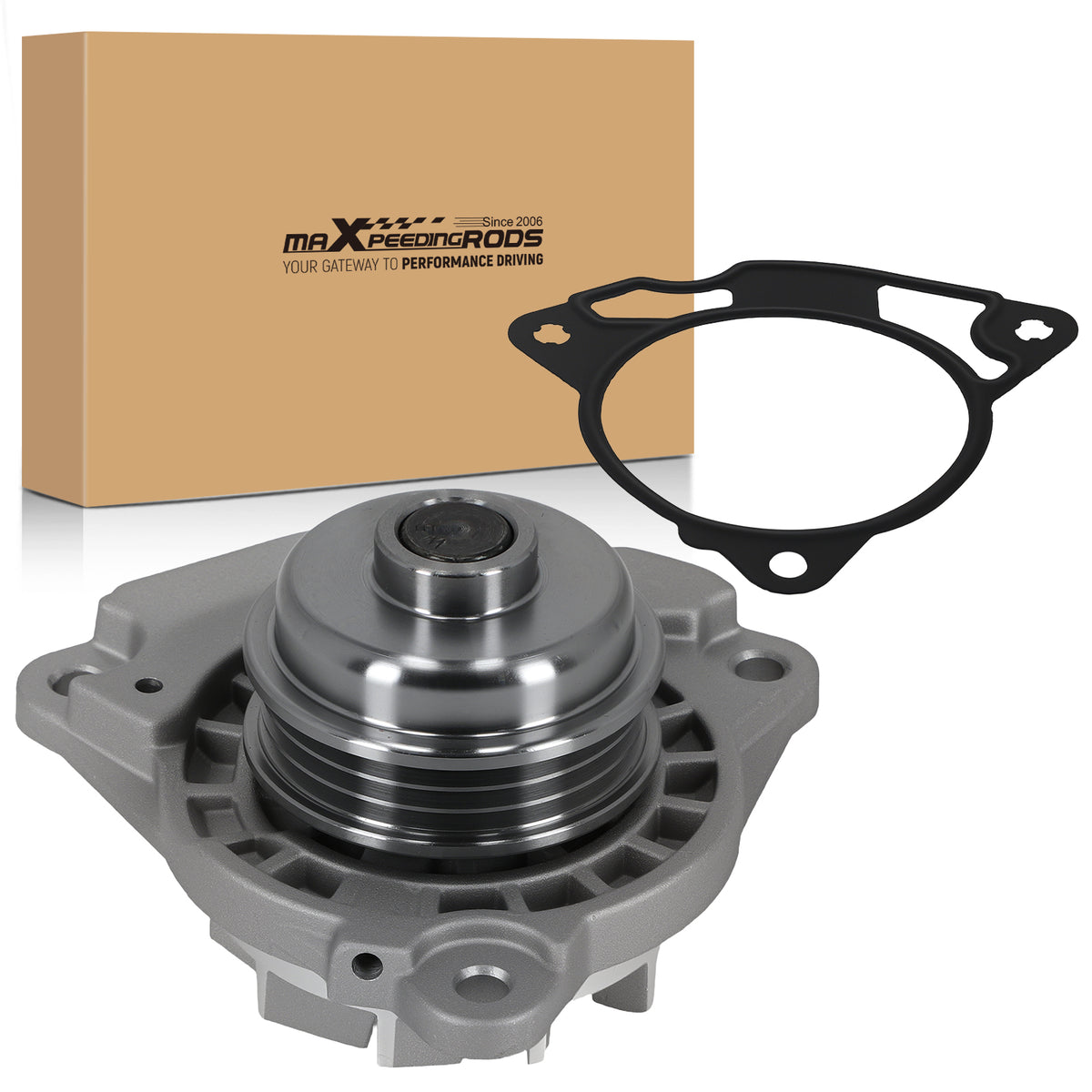 Coolant Water Pump Assembly compatible For Mazda Tribute 3.0L 2009-2011 1253240 W2249M