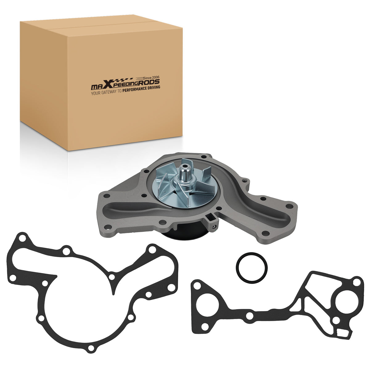 Aluminum Water Pump compatible For Dodge Stealth R/T 3.0L 1991-1996 MD972005 AW7129