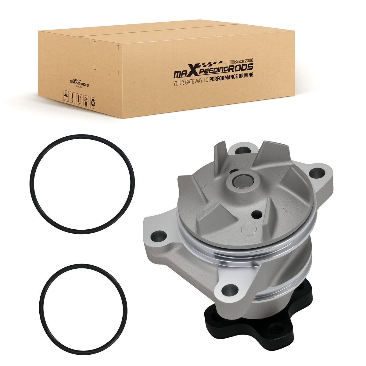 Coolant Water Pump Assembly compatible For Suzuki XL-7 2.7L V6 2002-2006 1740085830A