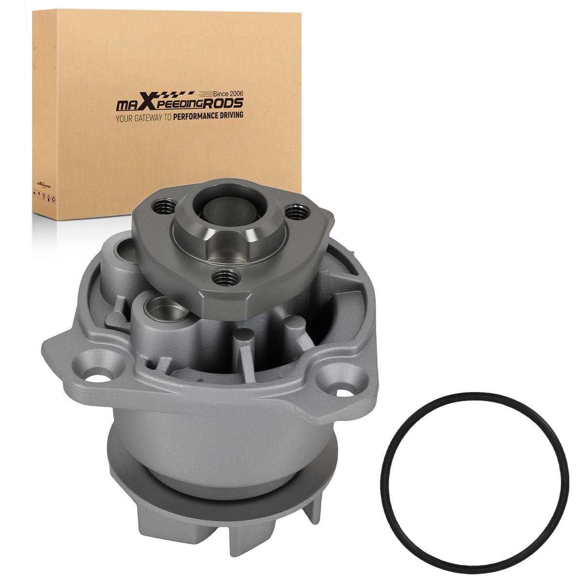 Belt Driven Coolant Pump compatible For VW Eos R32 Jetta 2.8L 3.2L 2002-2008 AW9471