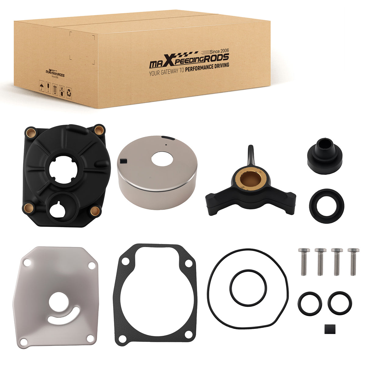 Impeller Kit compatible For Johnson Evinrude Outboards 40 45 48 50 HP 438592 18-3394