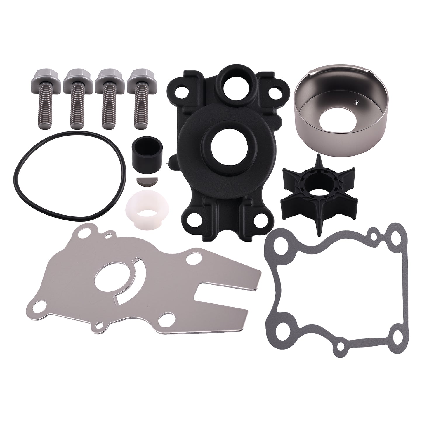 Boat Impeller Assembly compatible For Yamaha 40-60HP 1995-2009 63D-44311-00 Full Kit
