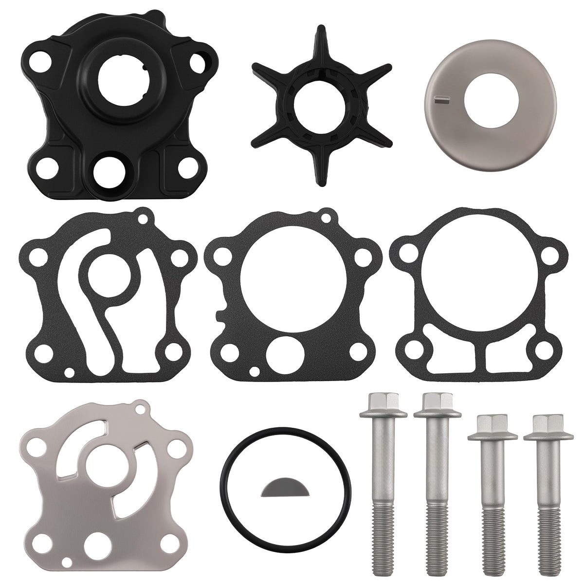 Impeller Kit compatible For Yamaha 2/4 Stroke 50HP 60HP 70HP 1997-2013 6H3-W0078