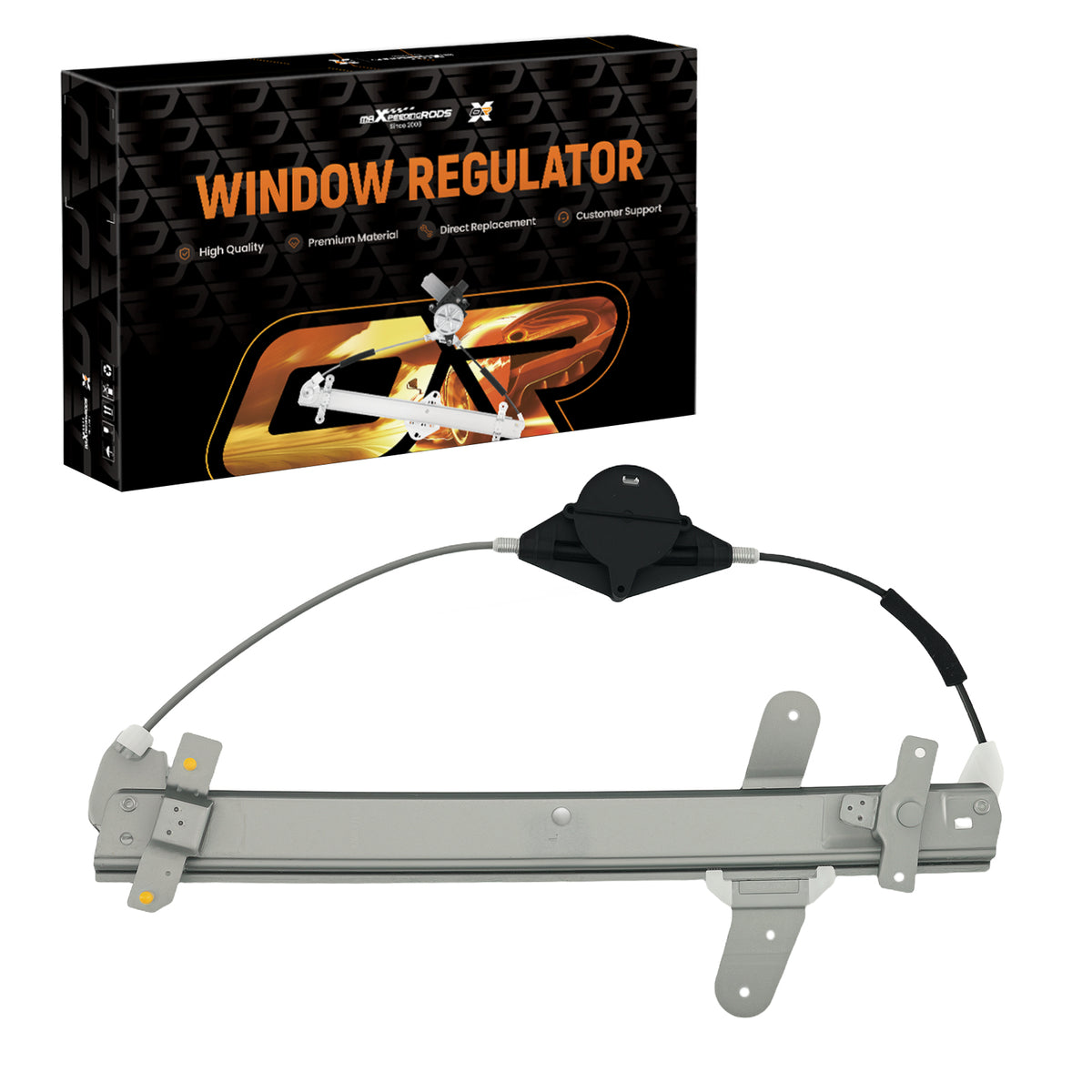 Electric Window Lifter Front Left compatible For Ford Crown Victoria 1992-2011 Metal