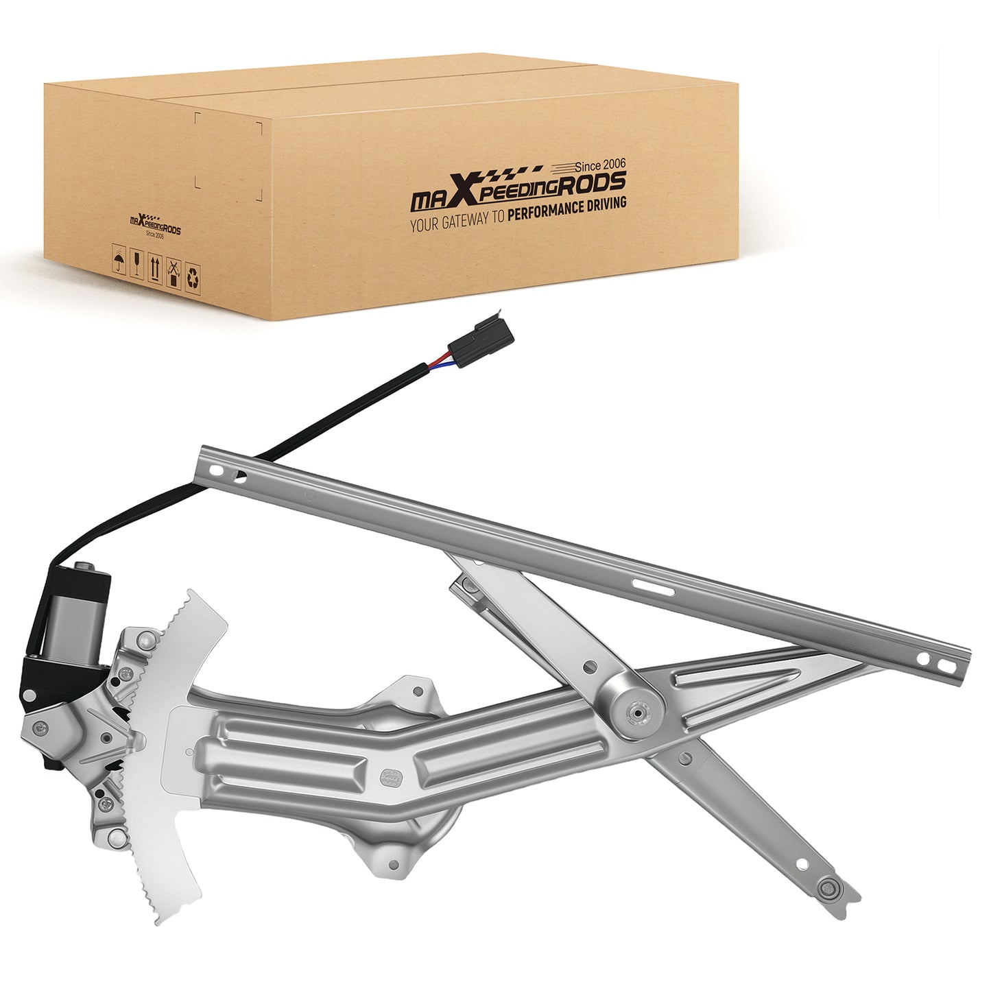 Electric Window Regulator Front Right compatible For Ford Mustang 94-04 741-127 w/Motor