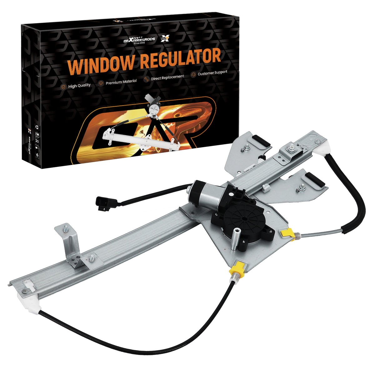 Power Window Lifter compatible For Silverado 1500 2007-2013 Rear Right 15901327 Electric