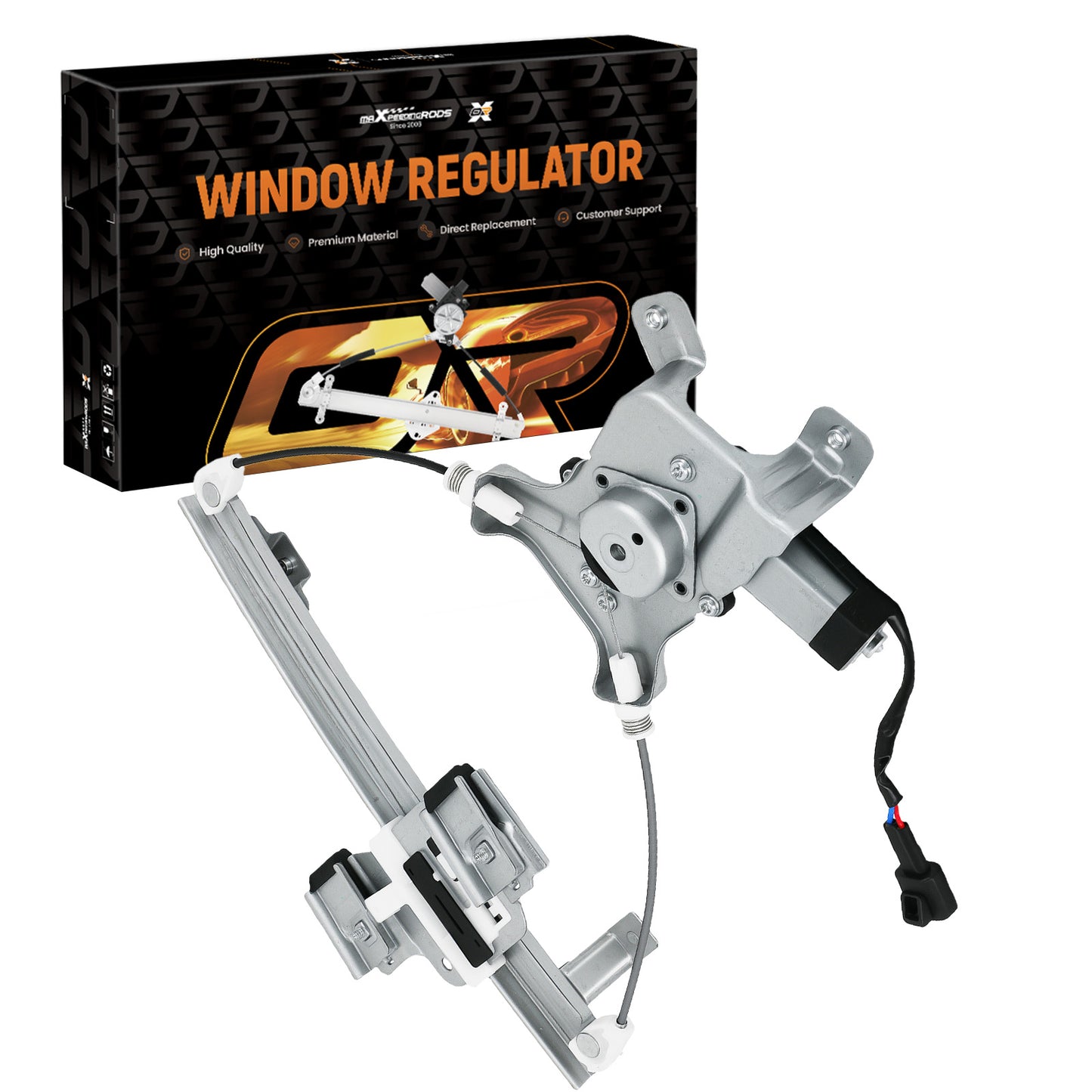 Rear RH Window Regulator compatible For Cadillac Escalade Chevrolet Tahoe GMC Yukon 07-14