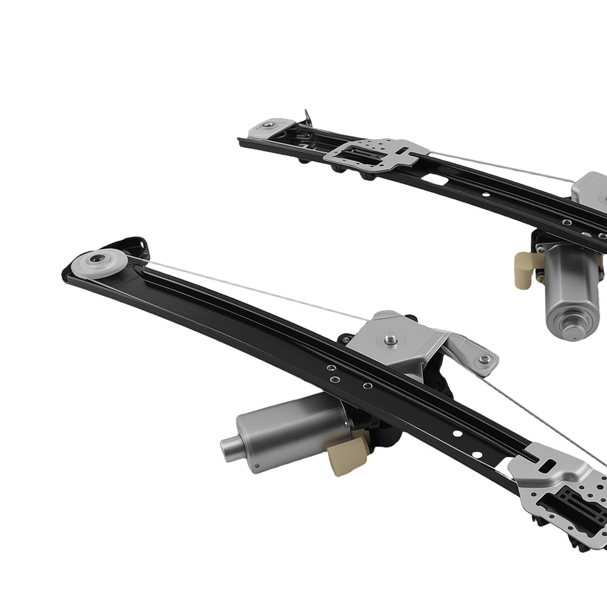 Electric Power Assembly Complete Set compatible For BMW X5 2000-06 741-412 741-413 Both